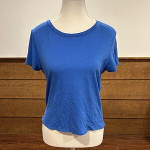 Aerie Vibrant Blue Short Sleeve Tee